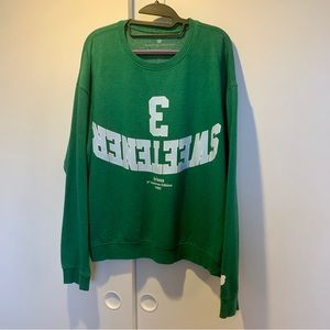 Ariana Grande Sweetener Green Nicopanda Crewneck Sweatshirt